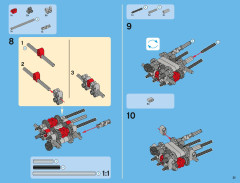 LEGO 42008 instructions page 31 – build guide
