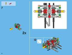 LEGO 42008 instructions page 34 – build guide