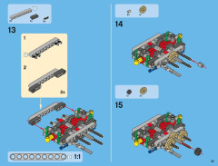 LEGO 42008 instructions page 35 – build guide