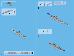 LEGO 42008 instructions page 38 – build guide