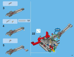 LEGO 42008 instructions page 45 – build guide