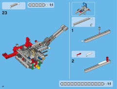 LEGO 42008 instructions page 46 – build guide