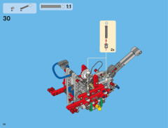 LEGO 42008 instructions page 56 – build guide