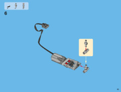 LEGO 42008 instructions page 63 – build guide