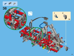 LEGO 42008 instructions page 65 – build guide