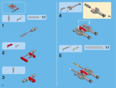 LEGO 42008 instructions page 70 – build guide
