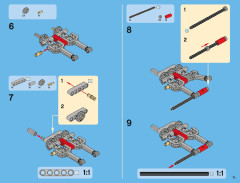 LEGO 42008 instructions page 71 – build guide