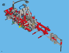 LEGO 42008 instructions page 72 – build guide