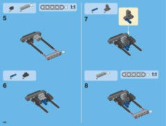 LEGO 42009 instructions page 106 – build guide