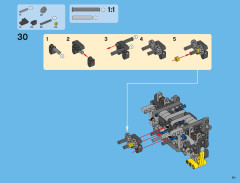 LEGO 42009 instructions page 111 – build guide
