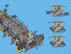 LEGO 42009 instructions page 117 – build guide