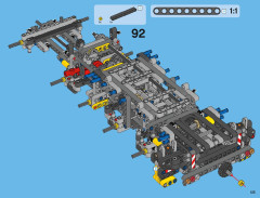 LEGO 42009 instructions page 125 – build guide