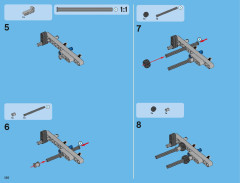 LEGO 42009 instructions page 130 – build guide