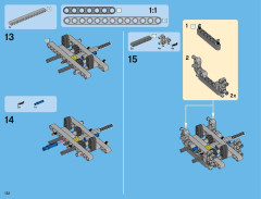 LEGO 42009 instructions page 132 – build guide