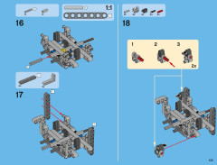 LEGO 42009 instructions page 133 – build guide