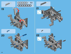 LEGO 42009 instructions page 134 – build guide