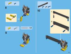 LEGO 42009 instructions page 137 – build guide