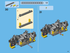LEGO 42009 instructions page 145 – build guide
