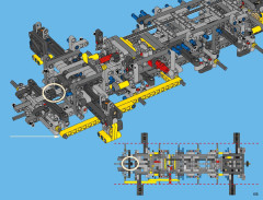 LEGO 42009 instructions page 155 – build guide