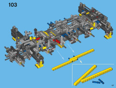 LEGO 42009 instructions page 157 – build guide