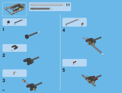 LEGO 42009 instructions page 158 – build guide