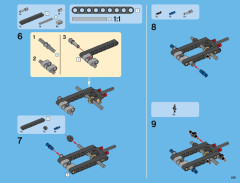LEGO 42009 instructions page 159 – build guide