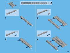 LEGO 42009 instructions page 175 – build guide