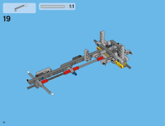 LEGO 42009 instructions page 18 – build guide