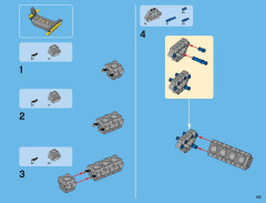 LEGO 42009 instructions page 185 – build guide