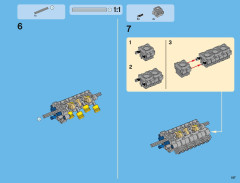 LEGO 42009 instructions page 187 – build guide