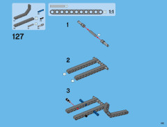 LEGO 42009 instructions page 195 – build guide