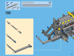 LEGO 42009 instructions page 201 – build guide