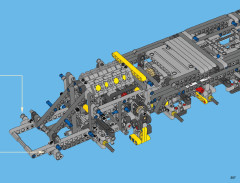 LEGO 42009 instructions page 207 – build guide