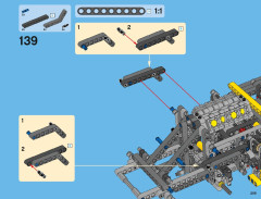LEGO 42009 instructions page 209 – build guide