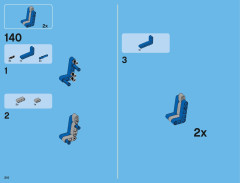 LEGO 42009 instructions page 210 – build guide