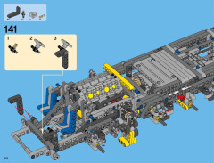 LEGO 42009 instructions page 212 – build guide