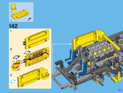 LEGO 42009 instructions page 213 – build guide