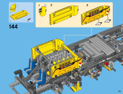 LEGO 42009 instructions page 215 – build guide