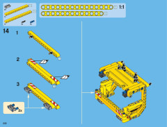 LEGO 42009 instructions page 222 – build guide