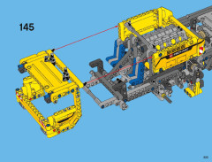 LEGO 42009 instructions page 223 – build guide