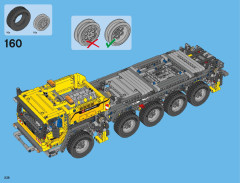 LEGO 42009 instructions page 238 – build guide