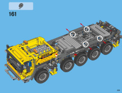 LEGO 42009 instructions page 239 – build guide