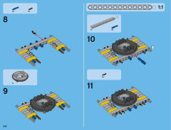 LEGO 42009 instructions page 242 – build guide