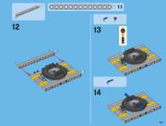 LEGO 42009 instructions page 243 – build guide