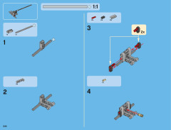 LEGO 42009 instructions page 244 – build guide