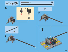 LEGO 42009 instructions page 245 – build guide