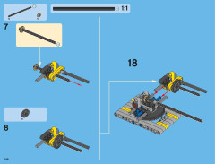 LEGO 42009 instructions page 248 – build guide