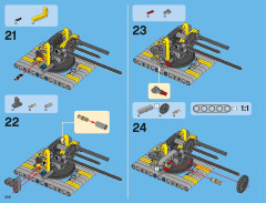 LEGO 42009 instructions page 250 – build guide