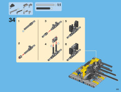 LEGO 42009 instructions page 255 – build guide
