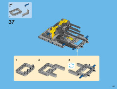 LEGO 42009 instructions page 257 – build guide